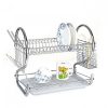 Dish Drying Rack, Stainless Steel Dish Rack for Kitchen , 2 Tier Rust-proof Dish Drainer