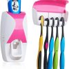 Automatic Toothpaste Dispenser And Brush Holder Set