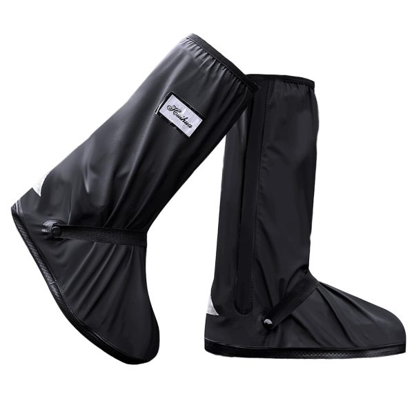 Professional Long Shoe Rain Cover Rain Boot Cover Waterproof Reusable Motorcycle Cycling Bike Knee Boots Shoes Cover