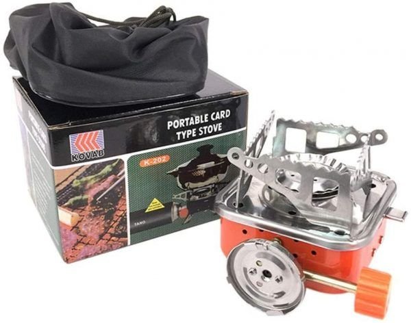 Portable Card Type Campaign Butane Gas Stove