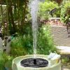 Solar Water panel Power Fountain Pump Kit Garden Pond Watering for Bath