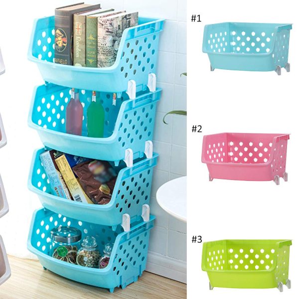 Storage Basket Multifunctional, 4 Layer Hight Capacity
