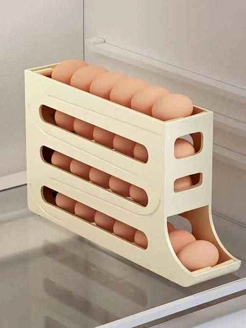 4 Layers Egg Storage Box Organizer for Refrigerator