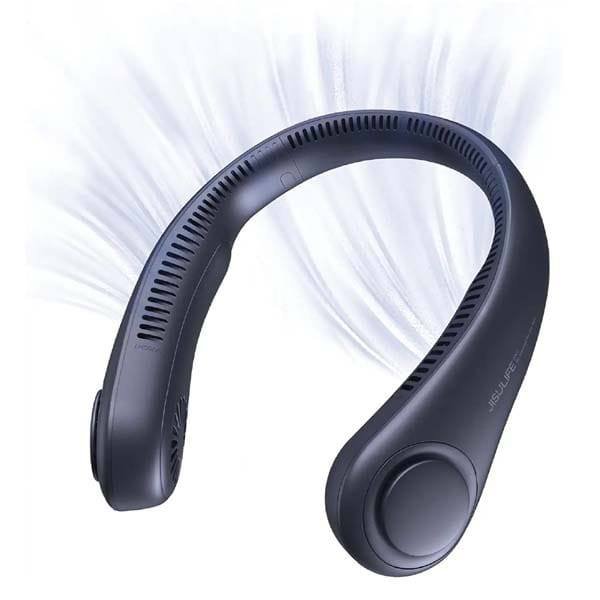 4000mAh Portable Neck Fan , The Latest Leafless Hanging Neck Fan
