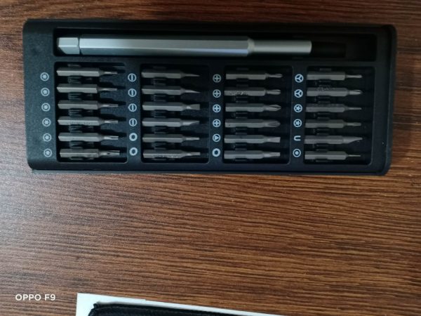 Percision screw deliver set 24 in 1, magnetic driver bits set repair tool with aliminum box
