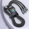 Fast USB charging Cable Universal 3 Multi Function Cell phone cord charger