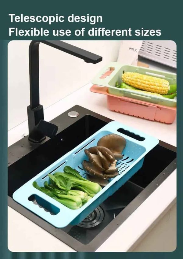 Multi purpose Adjustable Sink Organizer