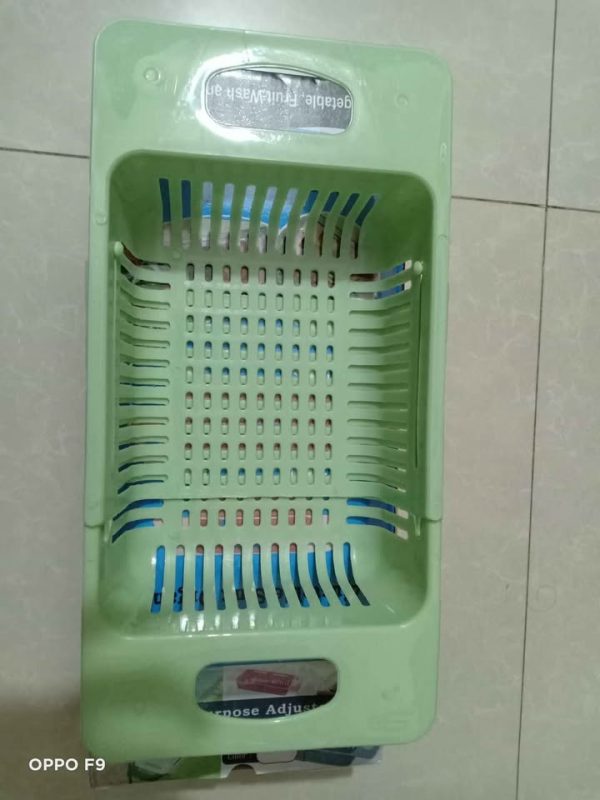 Multi purpose Adjustable Sink Organizer