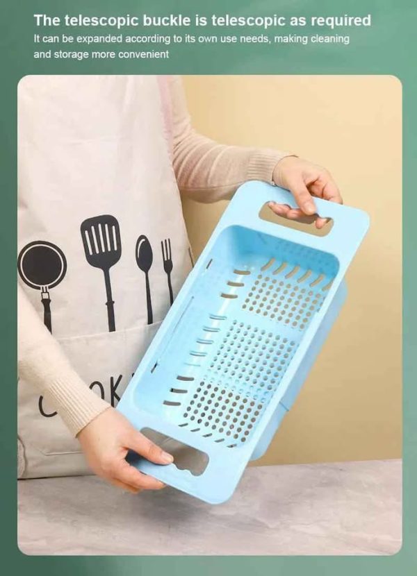 Multi purpose Adjustable Sink Organizer