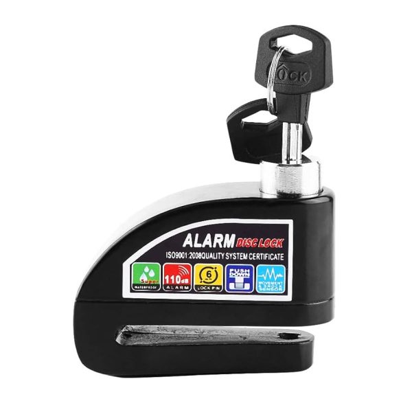 New Disc Brake Lock Strong Function Bicycle Alarm Disc Brake Lock for Electric Scooter Bike