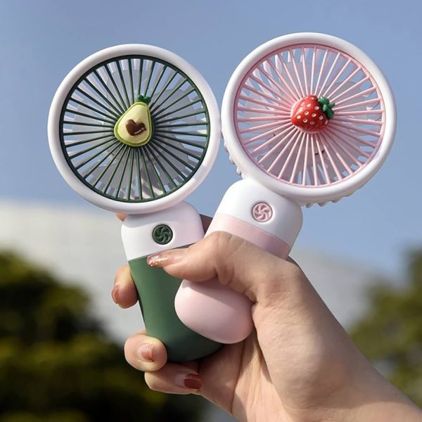 Portable Mini Fan USB Rechargeable Fan Handheld portable Fan Cooling Fan Cute Cooling Face Fan