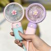 Portable Mini Fan USB Rechargeable Fan Handheld portable Fan Cooling Fan Cute Cooling Face Fan