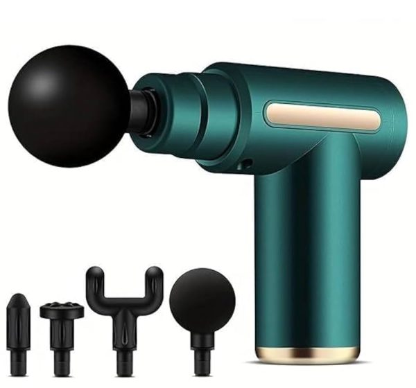 Portable mini massager deep tissue therapy massage machine to relieve muscle soreness, used for athletes