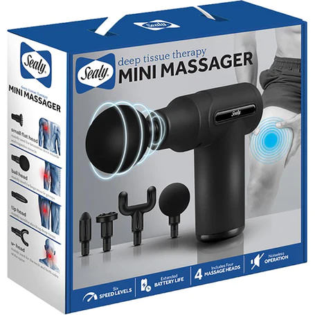 Portable mini massager deep tissue therapy massage machine to relieve muscle soreness, used for athletes