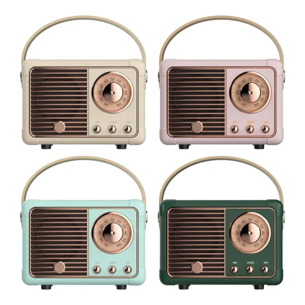 Style Vintage Retro Style Bluetooth Speaker