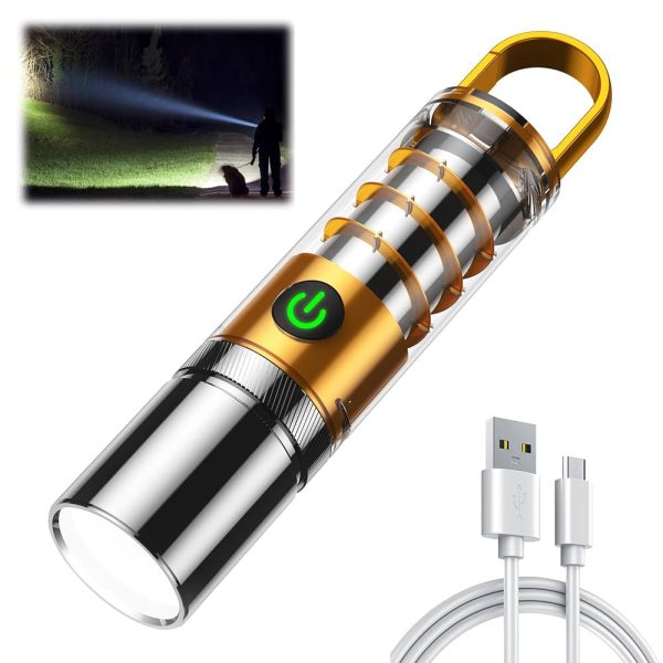 X-10 USB Rechargeable Camping Flashlight3 X-10 USB Rechargeable Camping Flashlight
