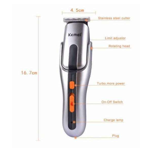 Kemei KM - 680A 5 In 1 Men's Grooming Kit Shaver