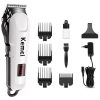 Kemei Km-809A Digital Rechargeable Electric Hair Cut Trimmer