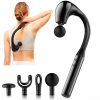 U-Shaped Masssage gun Back Massager for Pain Relief Deep Tissue Body Massager for Neck, Shoulder, Leg-Reach