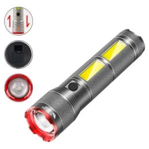Rechargeable Torch Aluminum Alloy Body