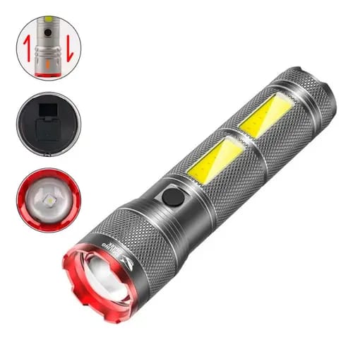 Rechargeable Torch Aluminum Alloy Body