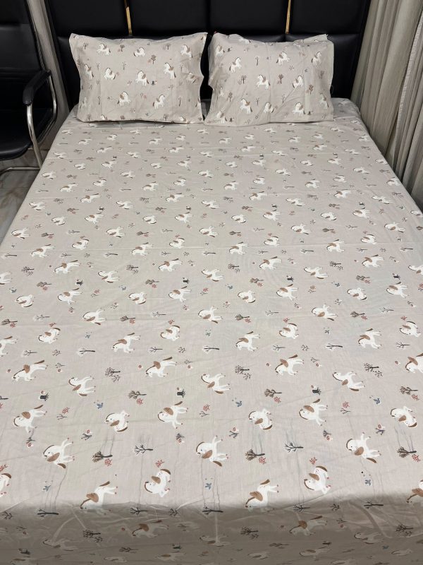 Export Quality 100% Cotton Bed Sheet