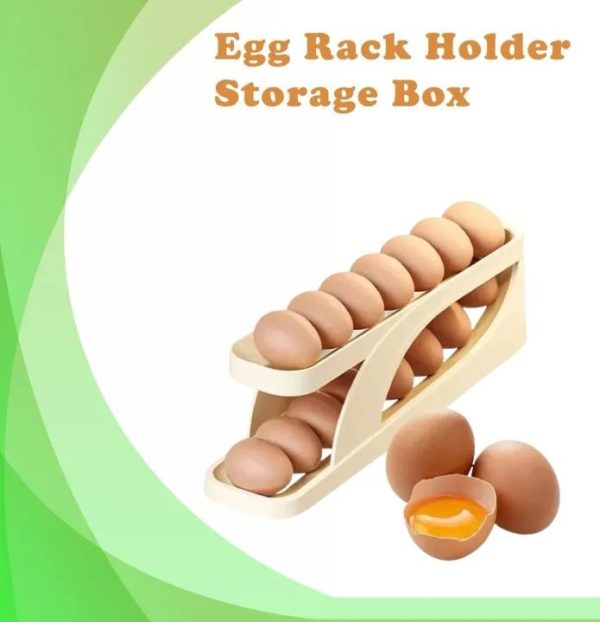 Egg Rolling Box Refrigerator Egg Distribution Device Automatic rolling Egg Box