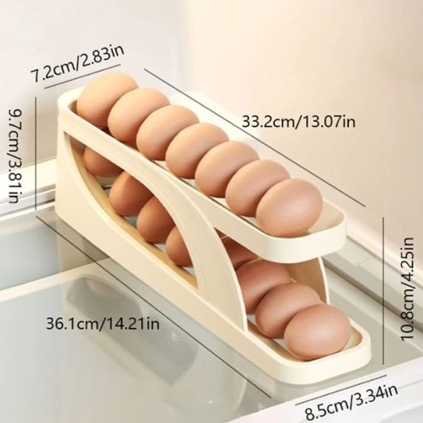 Egg Rolling Box3 Refrigerator Egg Distribution Device Automatic rolling Egg Box
