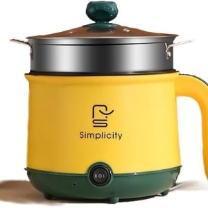 Multi-function Mini Electric Cooker Saucepan Raver Non-stick Pan Flat