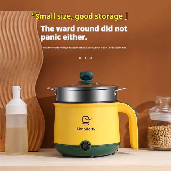 Multi-function Mini Electric Cooker4 Multi-function Mini Electric Cooker Saucepan Raver Non-stick Pan Flat