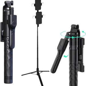 New K28 Long Wireless Selfie Stick Tripod Stand Fold-able Mono-pod with Remote