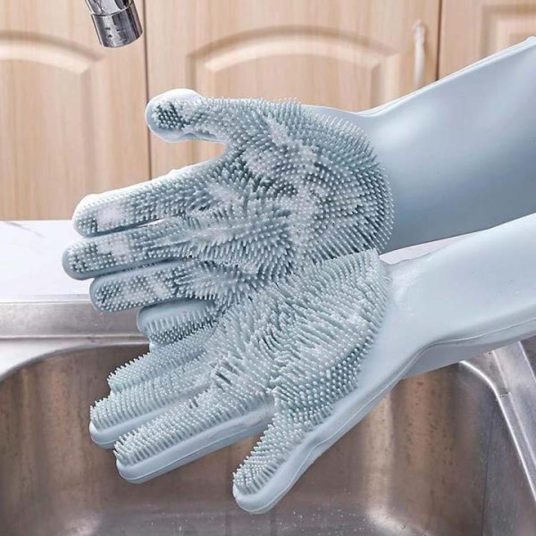Silicone Dish Washing Kitchen Hand Gloves10 High Quality Silicone Dish Washing Kitchen Hand Gloves