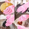 High Quality Silicone Dish Washing Kitchen Hand Gloves