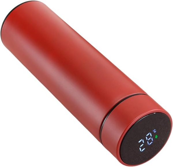 Smart Water Bottle4 Smart Water Bottle Stainless Steel Vacuum Flask, Travel Mug with Smart LCD Touch