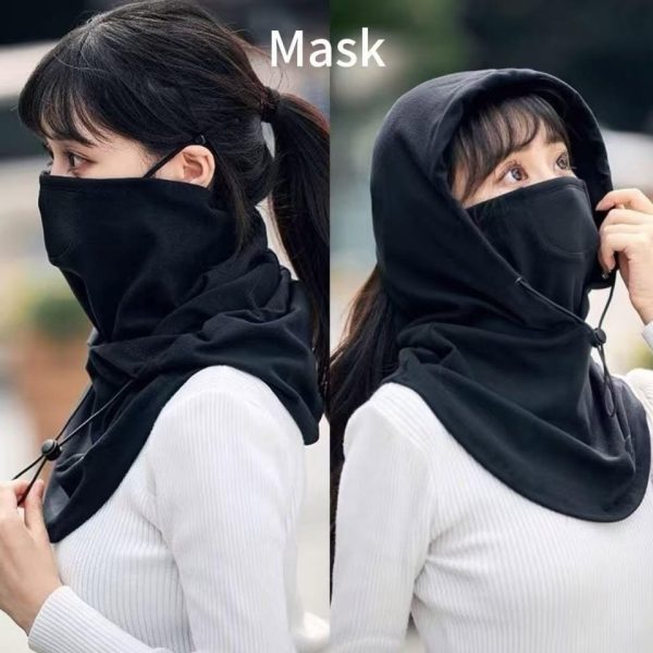 Winter Hat Fleece Full Face Mask Cap Balaclava Neck Warmer Hood Winter Sports