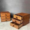 Wooden Medicine Storage Box - First Aid Organizer Case for Home & Office
