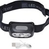 Portable LED Sensor Headlamps Portable LED Sensor Headlamps USB Rechargeable Induction Torch Headlight Waterproof