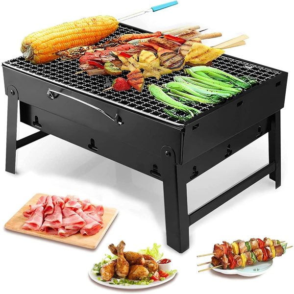 Portable Stainless Steel Barbecue BBQ Machine2 Portable Stainless Steel Barbecue BBQ Machine