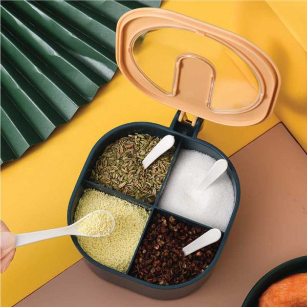 Premium Quality 1pc Clear Food Storage Box Plastic Kitchen And Pantry Organization Canisters