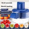 Automatic Vegetable Peeling Machine, Rechargeable Electric Fruit and Vegetable Peeler Suitable