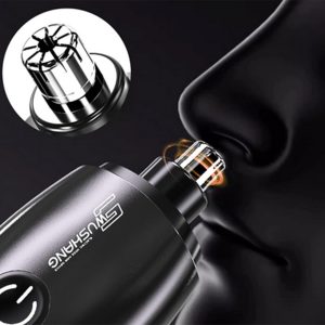 Electric Nose Hair Trimmer Rechargeable 1 Electric Nose Hair Trimmer Rechargeable Portable Travel Cleaning Tool Male and Female