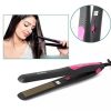 Kemei KM - 328 Hair Straightener - Black and Pink