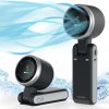 main-image-1 4 in 1 Rechargeable Strong Wind Handheld Fan With Ambient Lighting