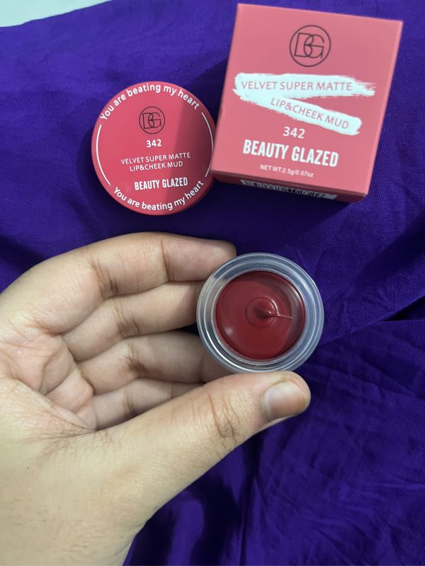 Beauty Glazed Lip Mud Velvet Matte Lipstick Waterproof 2.5g Beauty Glazed Lip Mud Velvet Matte Lipstick Waterproof 2.5g