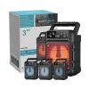 GTS - 1361 GREATNICE 3" Extra Bass Wireless (Bluetooth) Speaker TF Card FM Radio Support