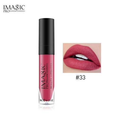Imagic Waterproof Liquid Lipstick Long-lasting Matte Finish Moisturizing and Comfortable
