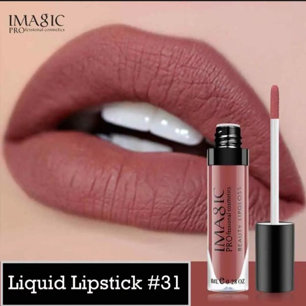 Imagic Waterproof Liquid Lipstick Long-lasting Matte Finish Moisturizing and Comfortable