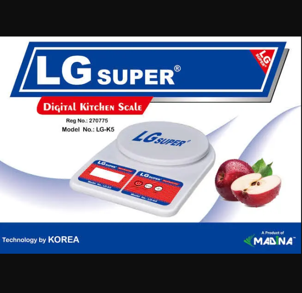 LG Super Digital Kitchen Scale LG-K5 LG Super Digital Kitchen Scale LG-K5