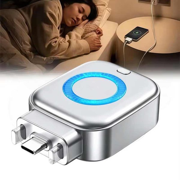 Type-C Overcharge Protection Separator, Smart Full Charge Auto Cut Off Adapter, Safe Night Charging Automatic Disconnect Device