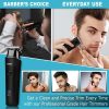 VGR V-937 Professional Hair Trimmer - Rechargeable Cordless Beard Clipper with Digital LED Display